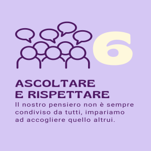 6 / ASCOLTARE E RISPETTARE