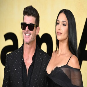 Robin Thicke and April Love Geary Marry After Six-Year Engagement