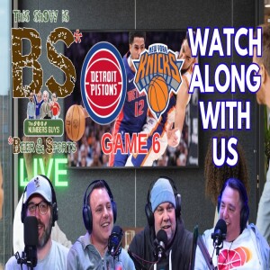 Pistons Game 6 Watch Along | Caesars Didn’t Pay 800k In Sports Bets | This Show Is BS LIVE 5/1/2025