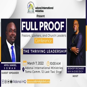 The Thriving Leadership(full proof conference)