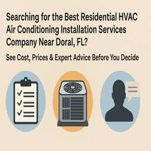 Searching for the Best Residential HVAC Air Conditioning Installation Services Company Near Doral, FL? See Cost, Prices & Expert Advice Before You Decide