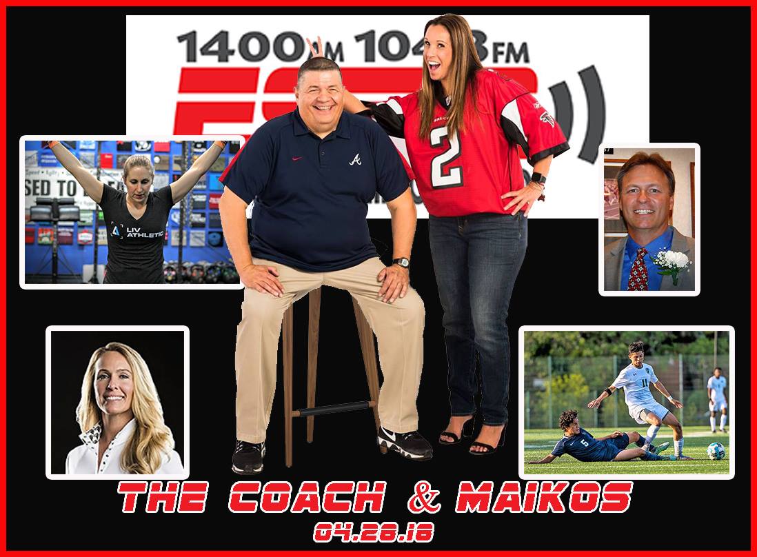 The Coach & Maikos Podcast from The Karl DeMasi Sports Report 04.28.18 on ESPN RADIO SAVANNAH/HILTON HEAD 104.3FM/1400AM/92.7FM on Hilton Head Island