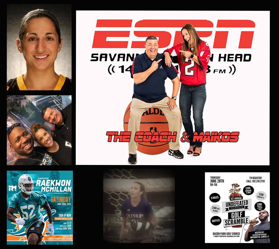 The Coach &amp; Maikos Podcast from The Karl DeMasi Sports Report 06.23.18 on ESPN RADIO SAVANNAH/HILTON HEAD 104.3FM/1400AM/92.7FM on Hilton Head Island