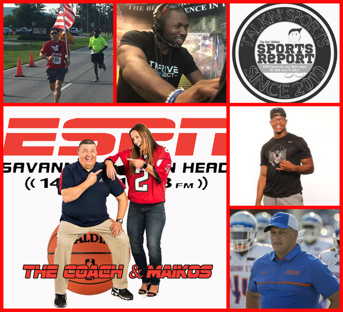 The Coach &amp; Maikos Podcast from The Karl DeMasi Sports Report 07.14.18 on ESPN RADIO SAVANNAH/HILTON HEAD 104.3FM/1400AM/92.7FM on Hilton Head Island