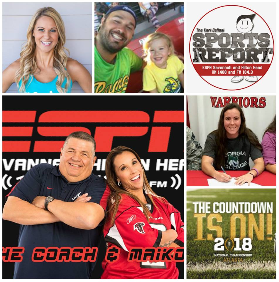 The Coach and Maikos Podcast from The Karl DeMasi Sports Report 12.16.17 on ESPN RADIO SAVANNAH/HILTON HEAD