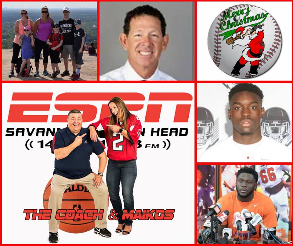 The Coach and Maikos Podcast from The Karl DeMasi Sports Report 12.23.17 on ESPN RADIO SAVANNAH/HILTON HEAD