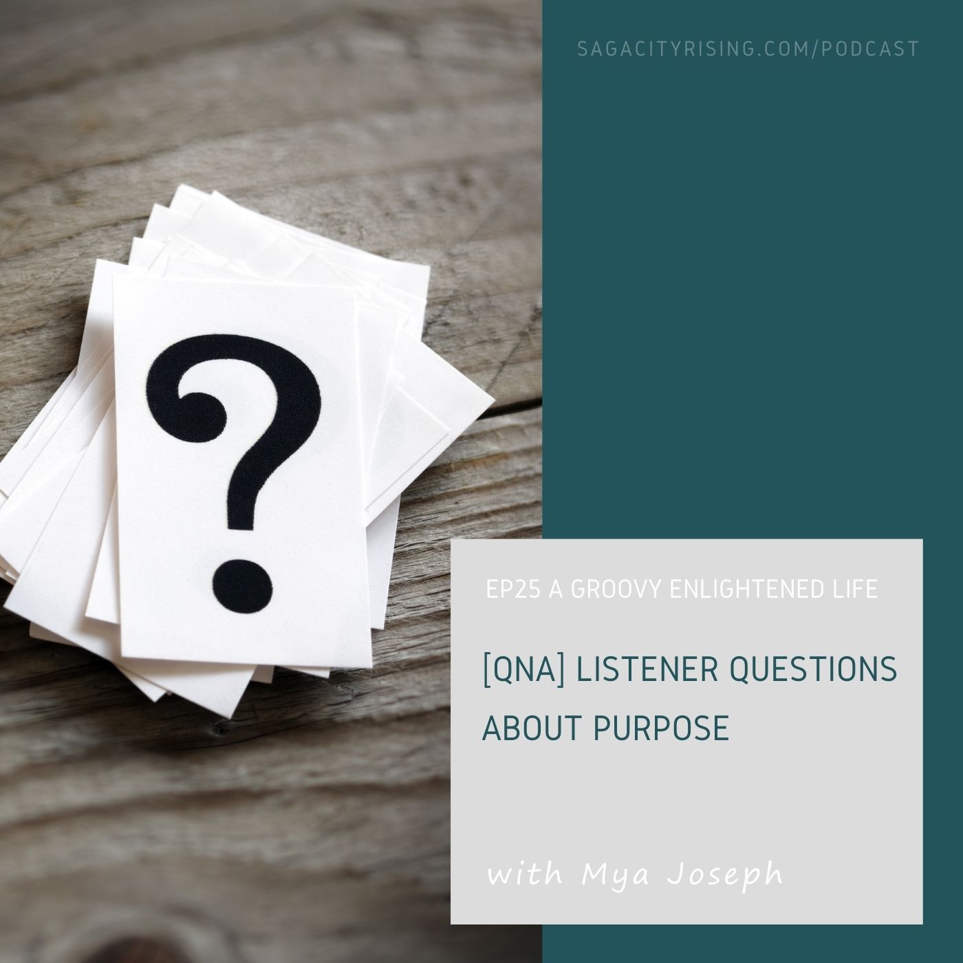 [QnA] Listener Questions about Purpose