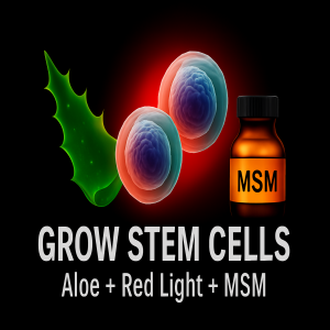 Biohacking Stem Cell Regeneration Stack: Aloe Vera + MSM for Sleep Driven Cellular Repair