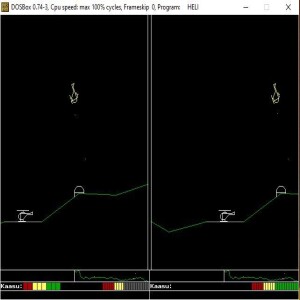 Turbo Pascal Helicopter Game