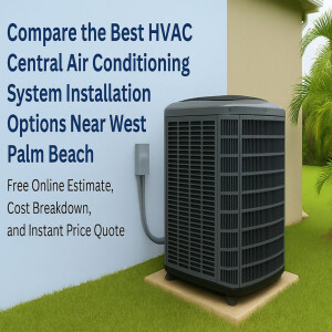 Compare the Best HVAC Central Air Conditioning System Installation Options Near West Palm Beach — Free Online Estimate, Cost Breakdown, and Instant Price Quote