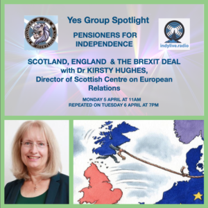 Yes Group spotlight #27 - Edinburgh Pensioners for Indy present Dr Kirsty Hughes