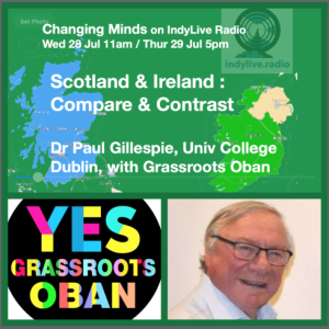 Changing Minds :  Scotland and Ireland - compare and contrast