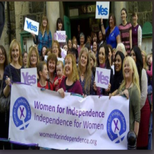 How to win support from women for Scottish independence