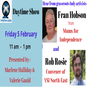 Daytime show interview - Fran Hobson and Rob Rosie