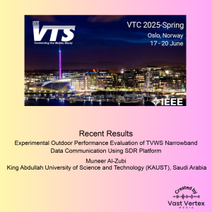 Experimental Outdoor Performance Evaluation of TVWS Narrowband Data Communication Using SD...