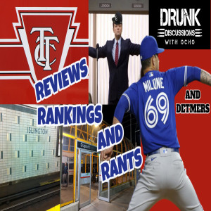 Drunk Discussions 31: Reviews, Rankings, and Rants (with Detmers)