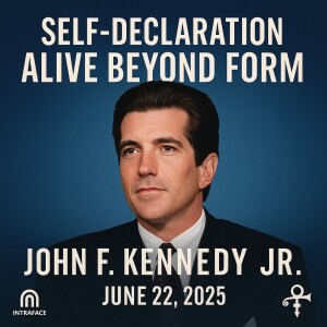 John F Kennedy Jr - Self Declaration Alive Beyond Form - Intradimensional Statement