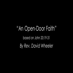 An Open-Door Faith