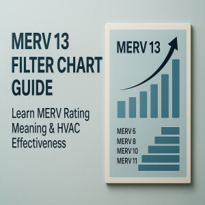 MERV 13 Filter Chart Guide: Learn MERV Rating Meaning & HVAC Effectiveness