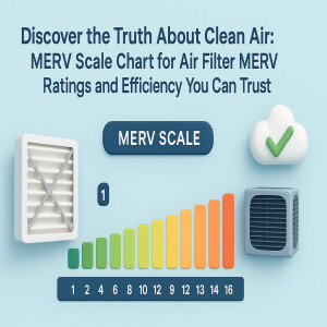 Discover the Truth About Clean Air: MERV Scale Chart for Air Filter MERV Ratings and Efficiency You Can Trust