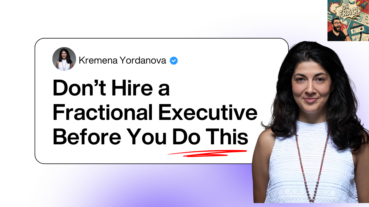 Oh Frac! – Real Stories from Fractional Leaders