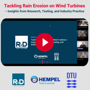 Tackling Rain Erosion on Wind Turbines