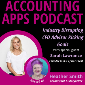 Industry Disrupting CFO Advisor Kicking Goals â˝ | Sarah Lawrance