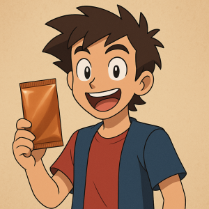 Ep #1 Leaving Palett Town (Pokemon Trading Cards).