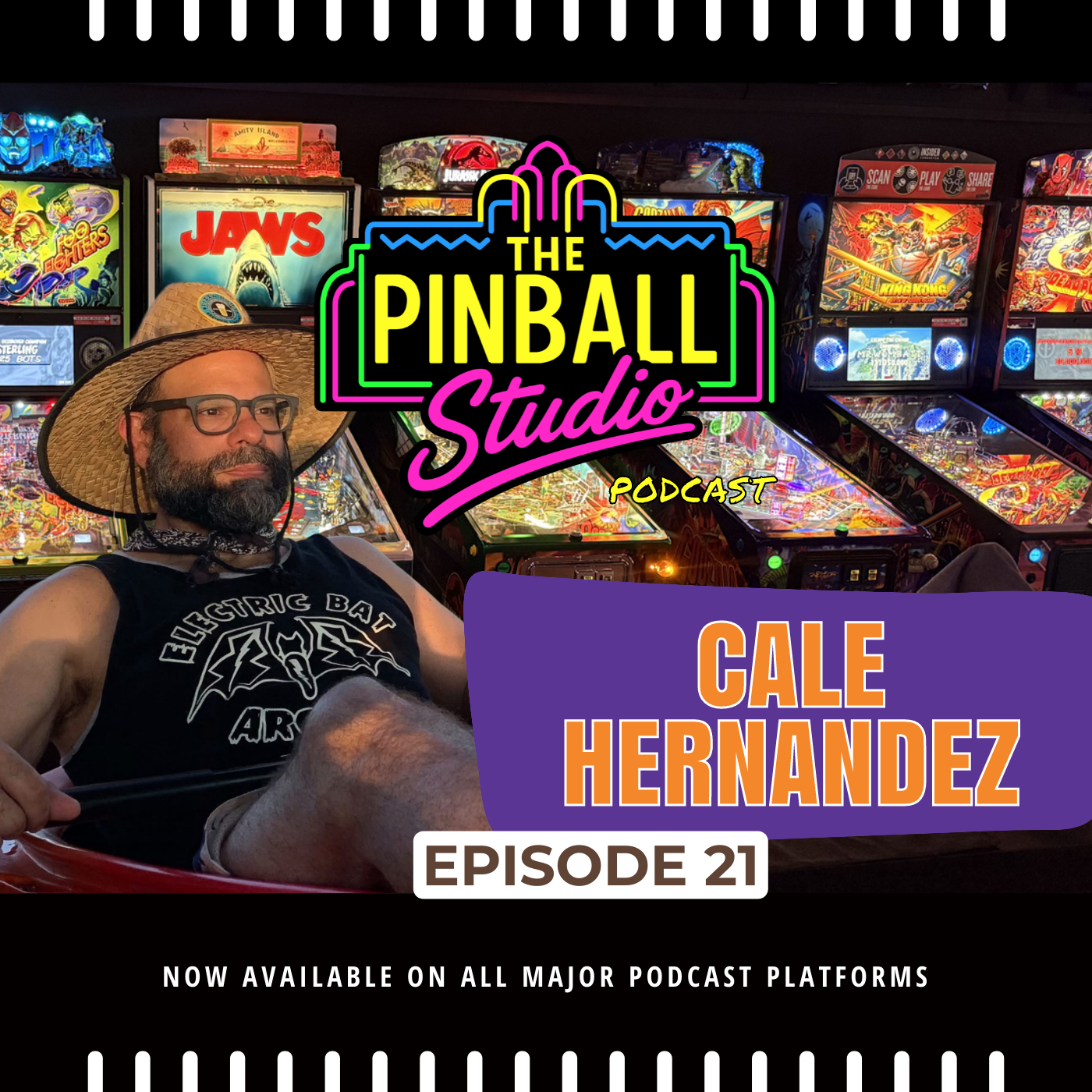 EP21 Cale Hernandez My Journey Into Pinball episode artwork