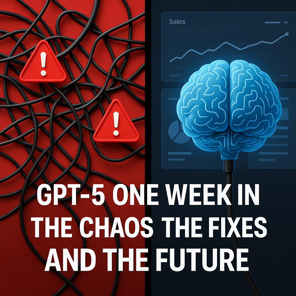 GPT-5 One Week In: The Chaos The Fixes And The Future