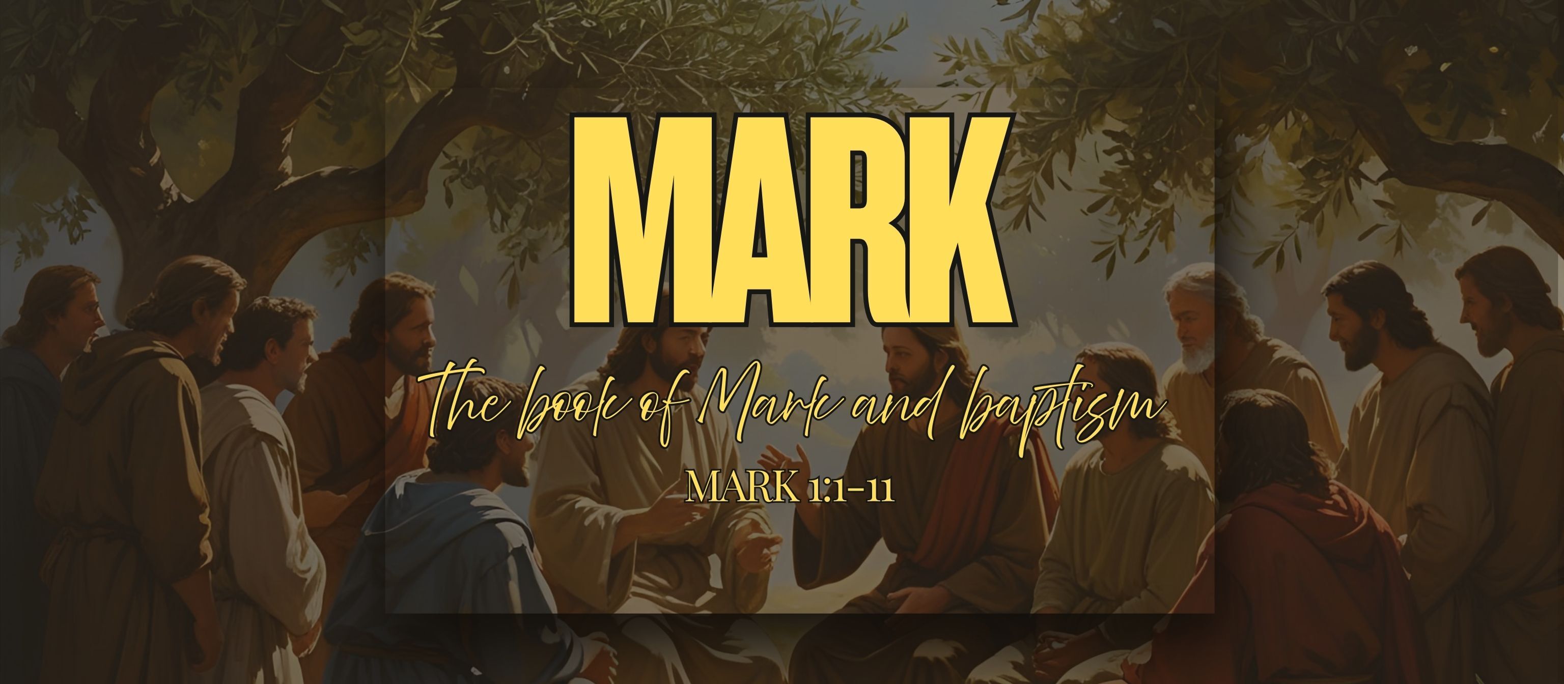 The Book of Mark and Baptism episode artwork