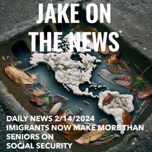 JAKE ON THE NEWS, IMIGRANTS MAKE MORE MONEY THAN SENIORS ON SOCIAL SECURITY