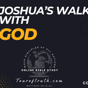 Joshua's Walk with God