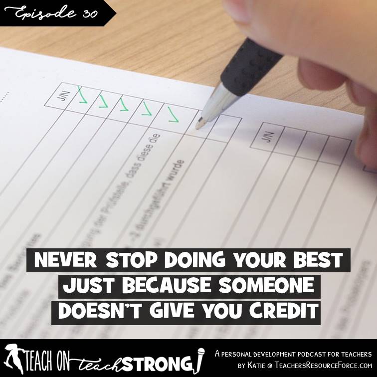 [30] Never stop doing your best just because someone doesn’t give you credit