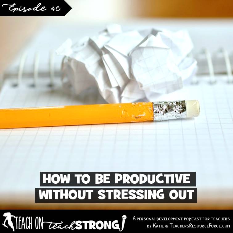 [45] How to be productive without stressing out