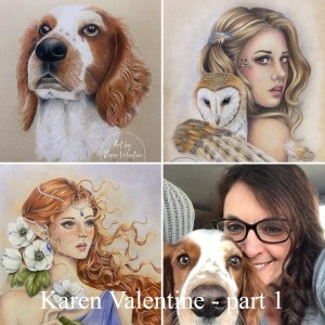 #64. Coloring passion and pet portraits - with Karen Valentine (episode 1 of 2)