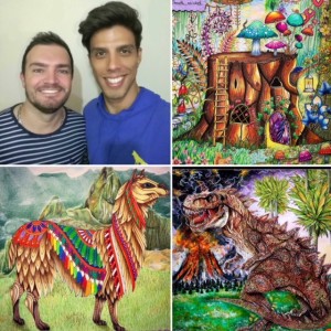 #31. A shared passion for coloring books, experiments and divas (or ”who is who”), with Michel and Matheus (@math_michel)
