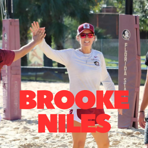 Brooke Niles: Building Florida State’s beach volleyball powerhouse as ”a family that works hard”