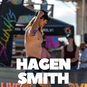 Hagen Smith is only just beginning ’to dial in my volleyball’