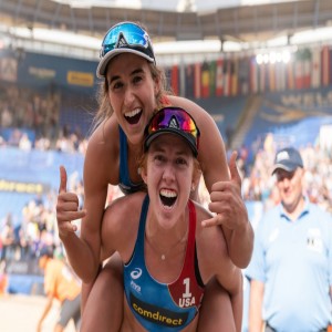 SANDCAST: Sponcil, Claes figuring it out -- on and off the court -- heading into Olympic year