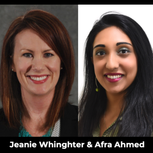 Jeanie Whinghter and Afra Ahmad: Balance vs. Harmony