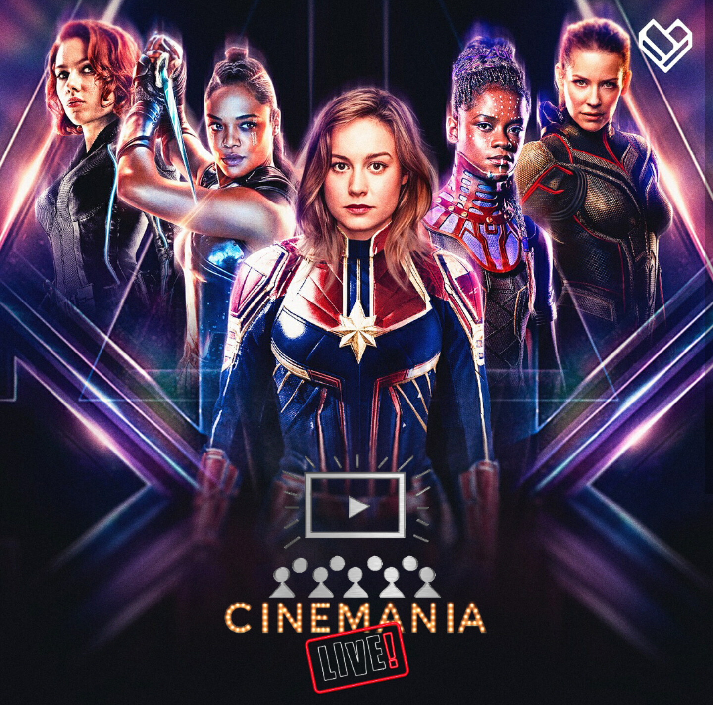 Cinemania LIVE Ep.3 w/Christina! "Marvelous Women of the Future, IT Chapter 2 News, and Mailbag!"