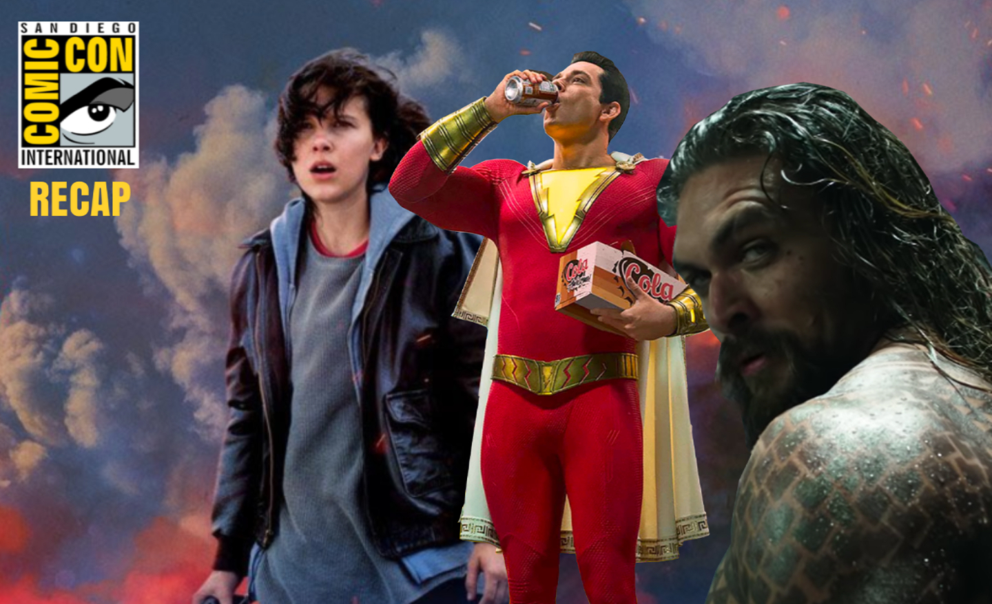 Cinemania Podcast: San Diego Comic Con 2018 Recap Show w/Mitchell (Aquaman, Shazam, and Glass Trailers!) 