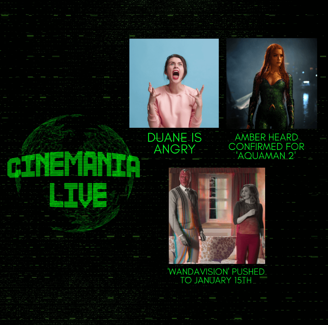 Cinemania Live! "WandaVision Pushed to January!"
