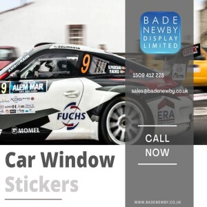 Buy Car Window Stickers At A Discounted Price From Top Print Specialists