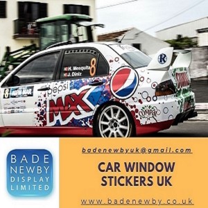 Oder Bespoke & Durable Car Window Stickers UK!