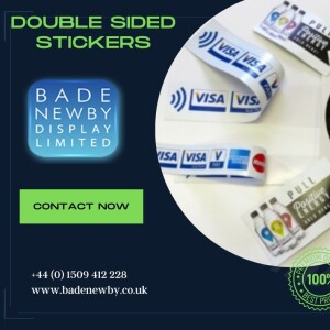 Unique Double-sided Stickers to Meet the Advertising Needs of your Business