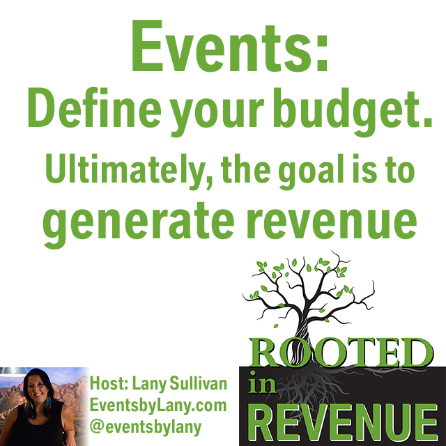 Defining Your Event Budget