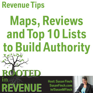 B2C: Simple ways to build credibility - maps, reviews and top 10 lists.