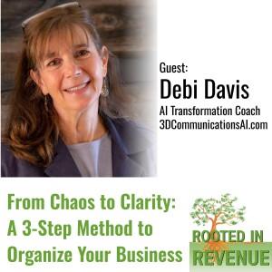 From Chaos to Clarity: A 3 Step System to Organize Your Business with  Debi Davis